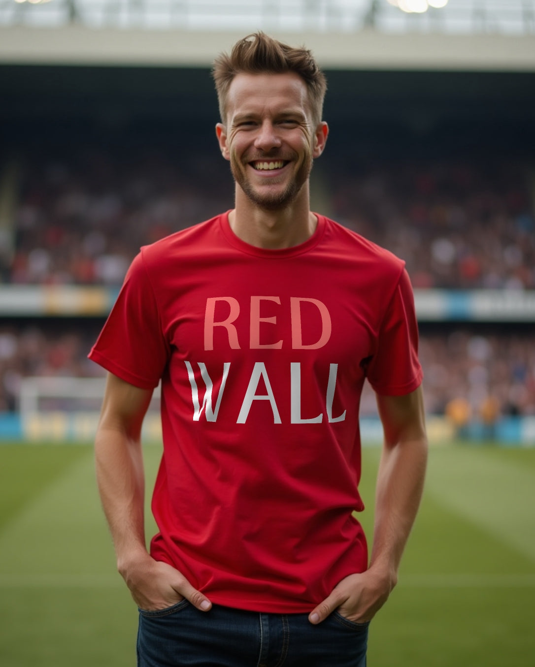 Red Wall Fan T-Shirt