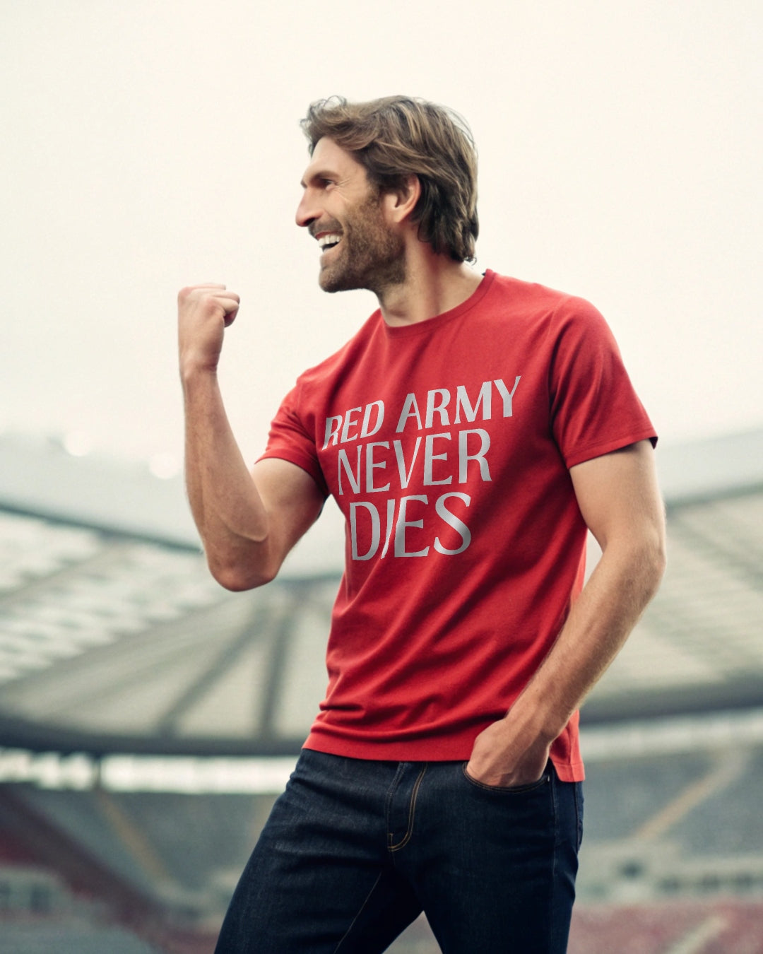 Red Army Never Dies Fan T-Shirt