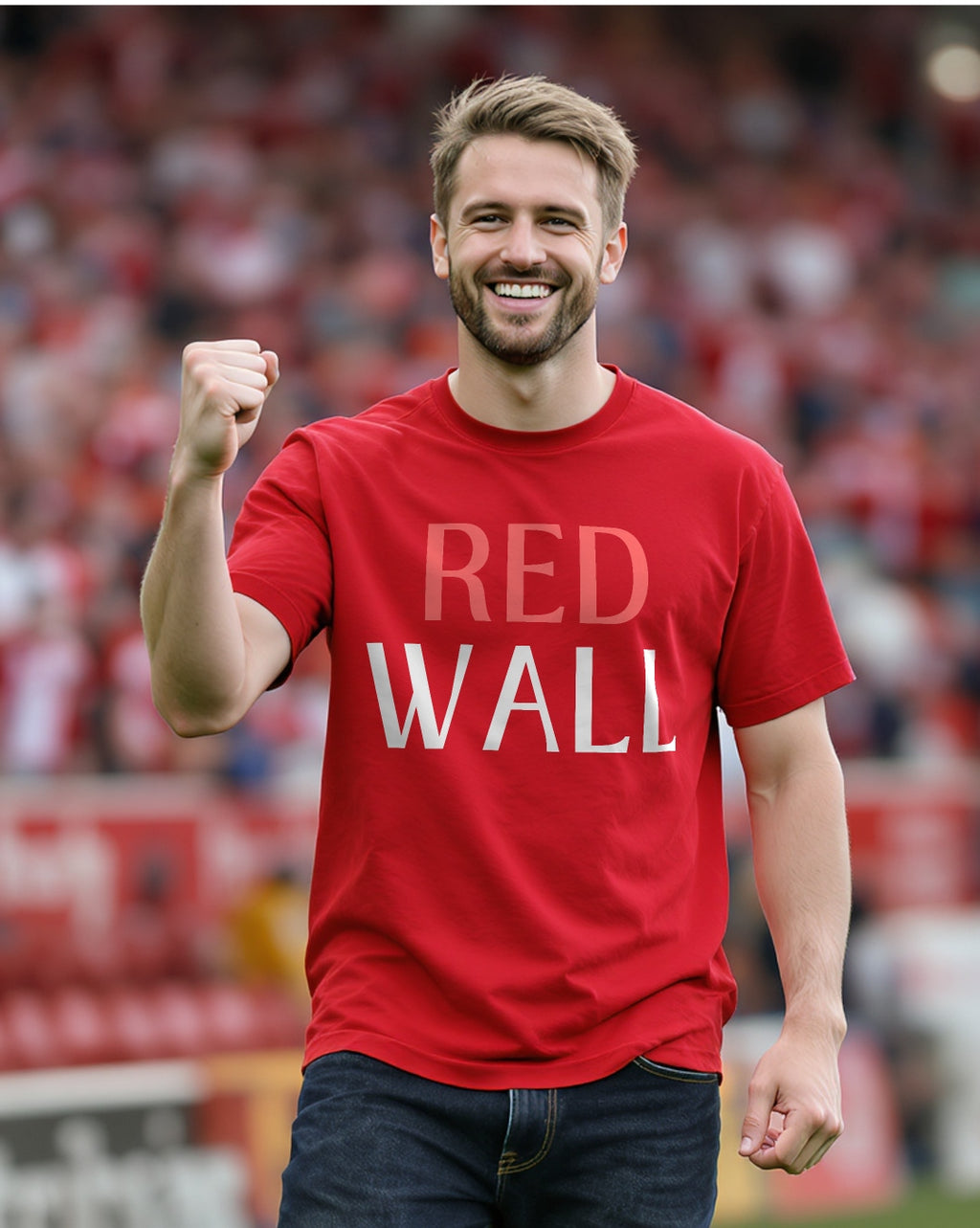 Red Wall Fan T-Shirt