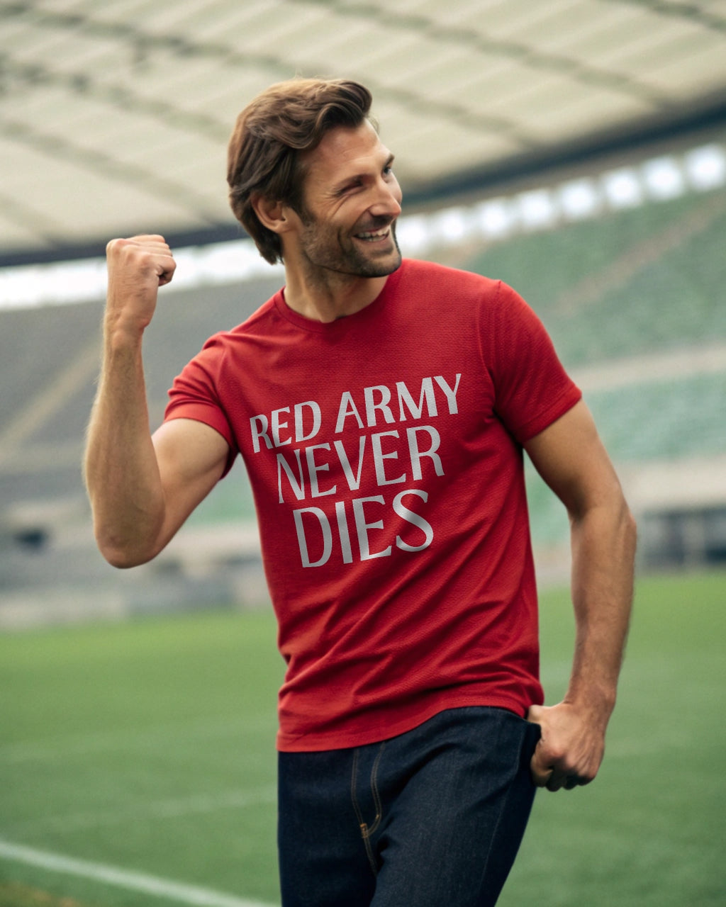 Red Army Never Dies Fan T-Shirt