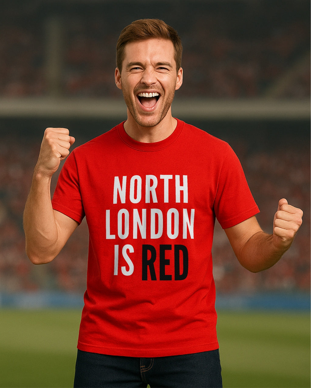 North London Is Red Fan T-Shirt