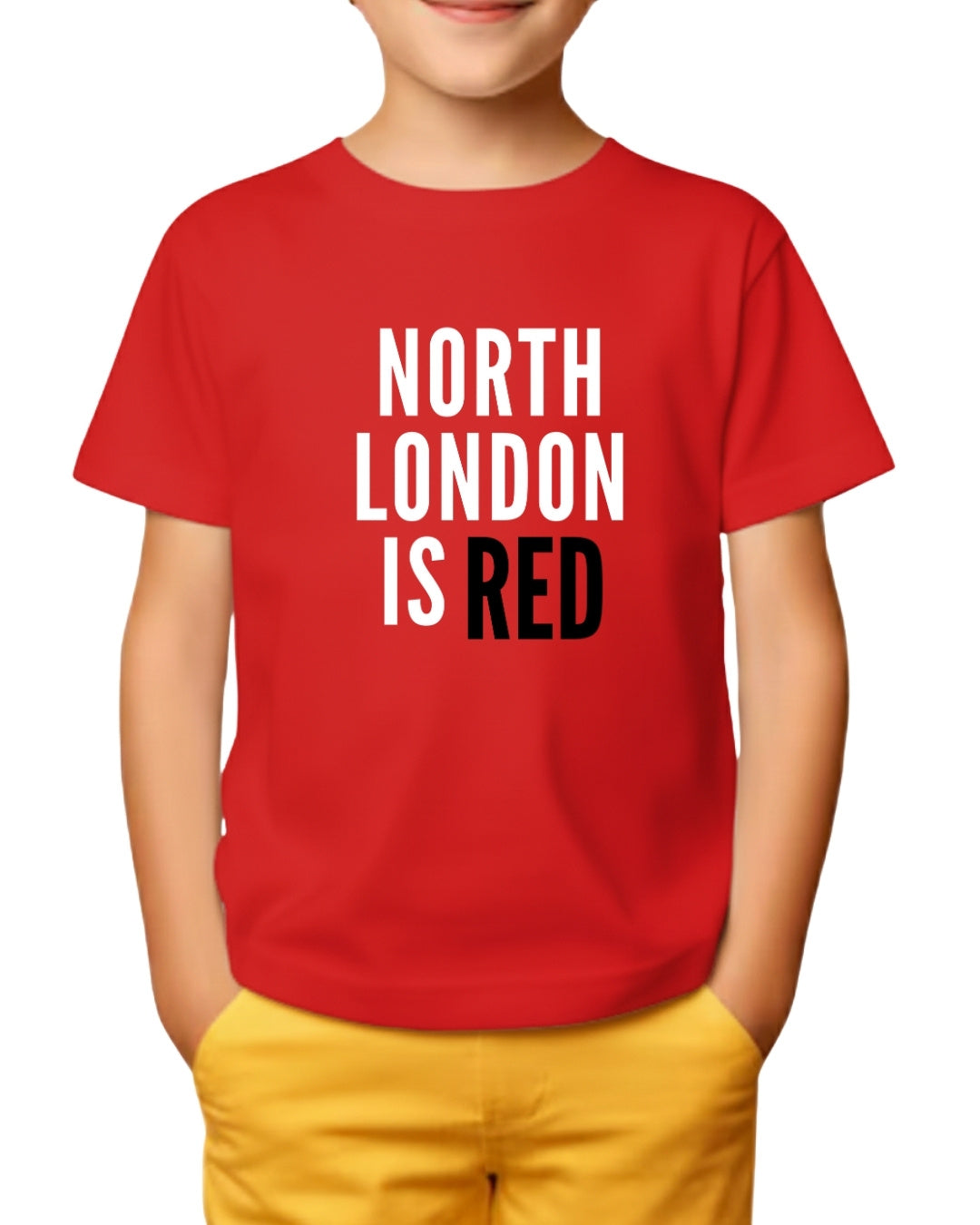 north-london-is-red-fan-kids-t-shirt