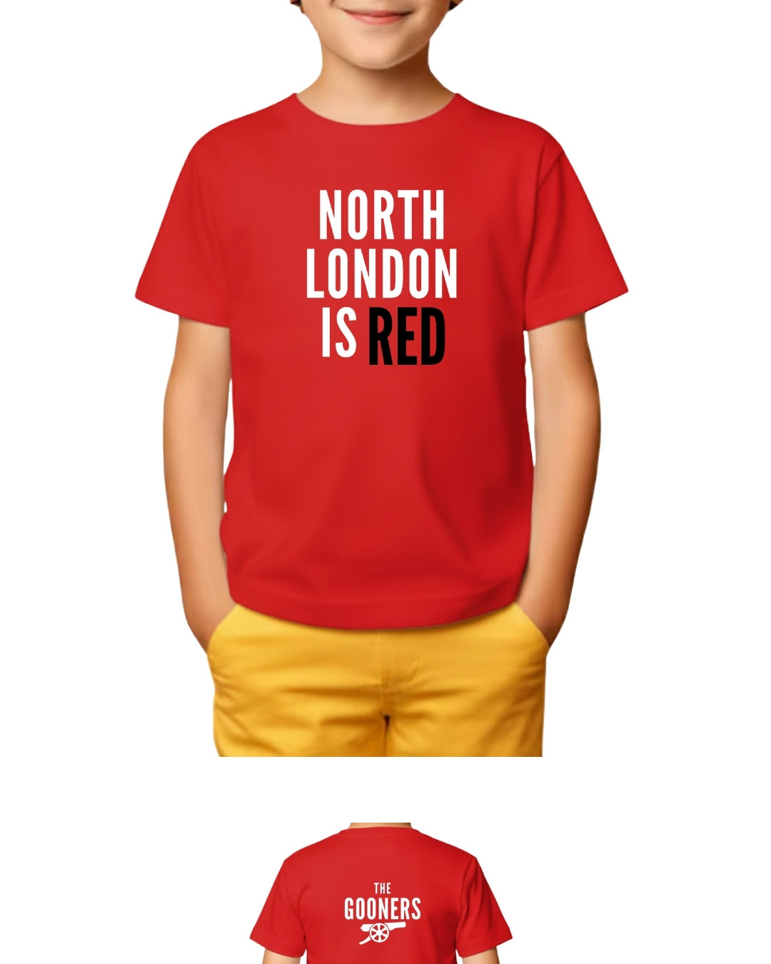 north-london-is-red-fan-kids-t-shirt