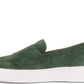 So- yeşil süet sneakers erkek ayakkabı